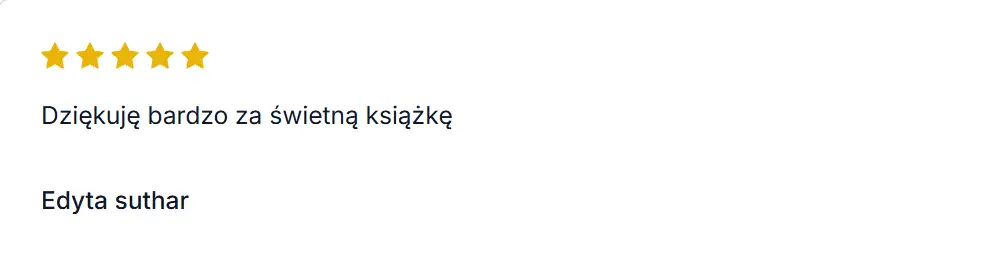 Opinia czytelniczki o książkach Kasi Zaręby 8